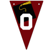 Gefeliciteerd met je afstuderen Rood Vlaggetjes (Tweede vlag)