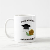 Gefeliciteerd met je Afstuderen slak Koffiemok (Links)