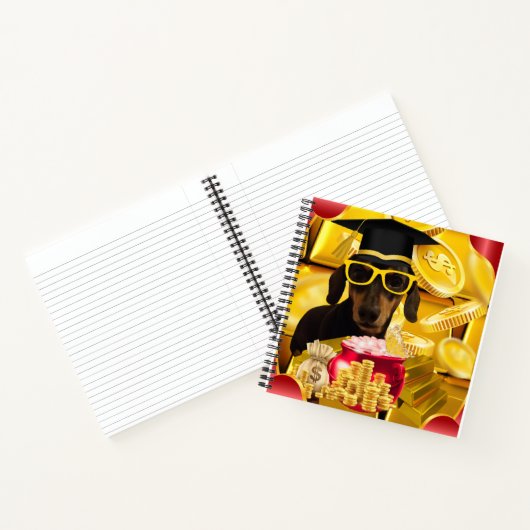 Gefeliciteerd met je Afstuderen spiraal Notitieboe Notitieboek (Binnen)