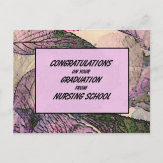 Gefeliciteerd met je Afstuderen van Nursing SC Briefkaart