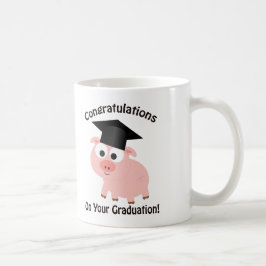 Gefeliciteerd met je Afstuderen! Varkens Koffiemok