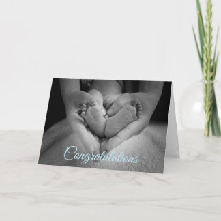 Gefeliciteerd met je Baby Boy Kaart