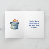 Gefeliciteerd met je baby | Gevist thema Kaart (Binnen)