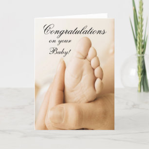 Gefeliciteerd met je baby Kaart