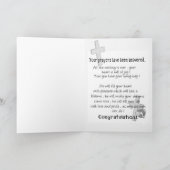 Gefeliciteerd met je baby kaart (Binnen)