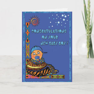 Gefeliciteerd met je baby kaart