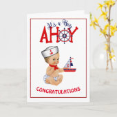 Gefeliciteerd met je baby kaart (Gele Bloem)