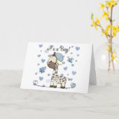 GEFELICITEERD MET JE "BABY" KAART (Gele Bloem)