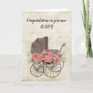 Gefeliciteerd met je Baby Kaart