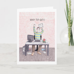 Gefeliciteerd met je Bachelordiploma Kaart