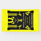 Gefeliciteerd met je balletdans spandoek (Horizontaal)
