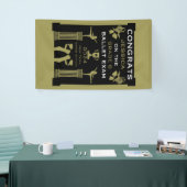 Gefeliciteerd met je balletdans spandoek (Beurs)