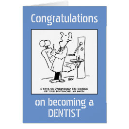 Gefeliciteerd met je benoeming tot tandarts