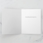 Gefeliciteerd met je benoeming tot tandarts bedankkaart (Binnen)