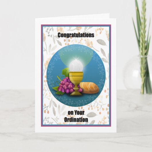 Gefeliciteerd met je bestelling kaart (Voorkant)