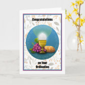 Gefeliciteerd met je bestelling kaart (Gele Bloem)