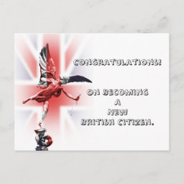 Gefeliciteerd met je Britse nationaliteit! Briefkaart