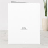 Gefeliciteerd met je bruiloft Jubileum Kaart (Achterkant)