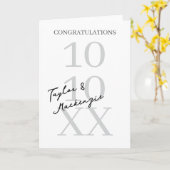 Gefeliciteerd met je bruiloft of Verloving Kaart (Gele Bloem)