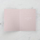 Gefeliciteerd met je bundel Joy Giraffe Pink Kaart (Binnen)