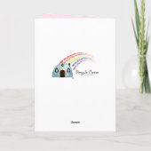 Gefeliciteerd met je dansoverweging kaart (Achterkant)