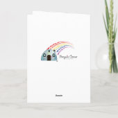 Gefeliciteerd met je dansoverweging kaart (Achterkant)