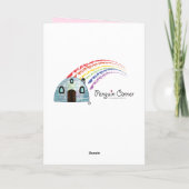 Gefeliciteerd met je dansoverweging kaart (Achterkant)