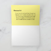 Gefeliciteerd met je doop! kaart (Binnen)