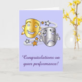 Gefeliciteerd met je dramaserie kaart (Gele Bloem)