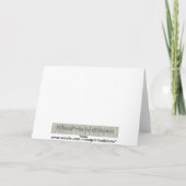 Gefeliciteerd met je eer kaart (Achterkant)