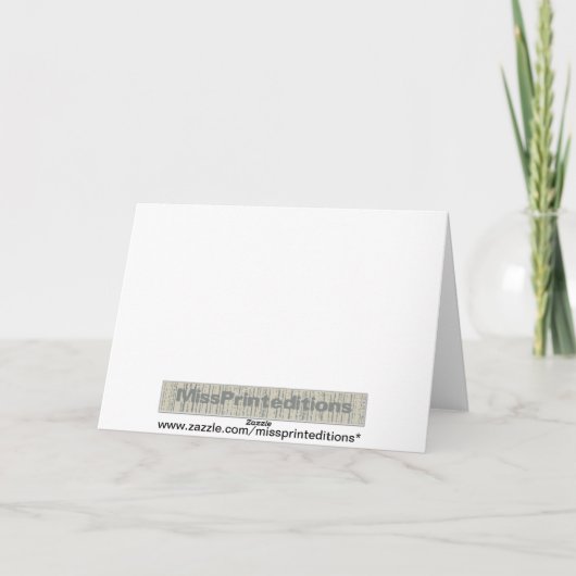 Gefeliciteerd met je eer kaart (Achterkant)