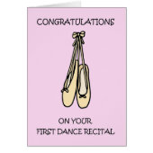 Gefeliciteerd met je eerste dansoverweging (Voorkant)