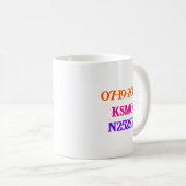 Gefeliciteerd met je eerste Solo Flight Coffee Mok (Voorkant rechts)