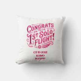 Gefeliciteerd met je eerste solo vlucht kussen