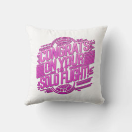 Gefeliciteerd met je eerste solo vlucht kussen