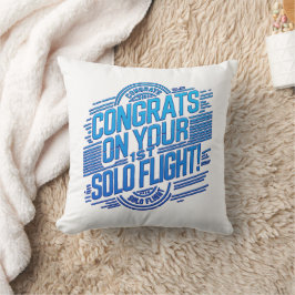 Gefeliciteerd met je eerste solo vlucht kussen