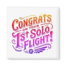 Gefeliciteerd met je eerste solo vlucht