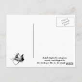 Gefeliciteerd met je geslaagde afstuderen briefkaa briefkaart (Achterkant)