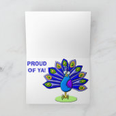 Gefeliciteerd met je geweldige prestatie kaart (Binnen)