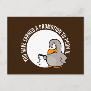 Gefeliciteerd met je goed verdiende promotie briefkaart