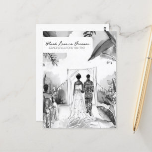 Gefeliciteerd met je huwelijk briefkaart