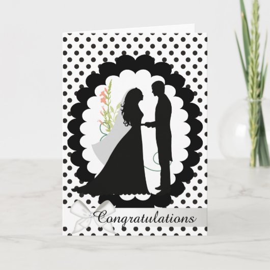 Gefeliciteerd met je huwelijk kaart (Voorkant)