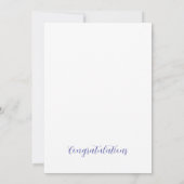 Gefeliciteerd met je huwelijk kaart (Achterkant)