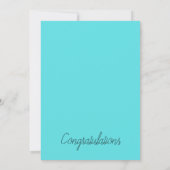 Gefeliciteerd met je huwelijk kaart (Achterkant)