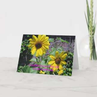 GEFELICITEERD MET JE HUWELIJK KAART