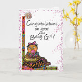 Gefeliciteerd met je ! kaart (Gele Bloem)