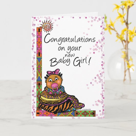 Gefeliciteerd met je ! kaart (Gele Bloem)