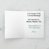 Gefeliciteerd met je  Kaart (Binnen)