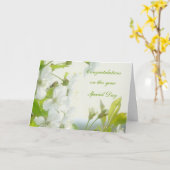 Gefeliciteerd, met je... kaart (Gele Bloem)