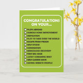 Gefeliciteerd met je... kaart (Gele Bloem)